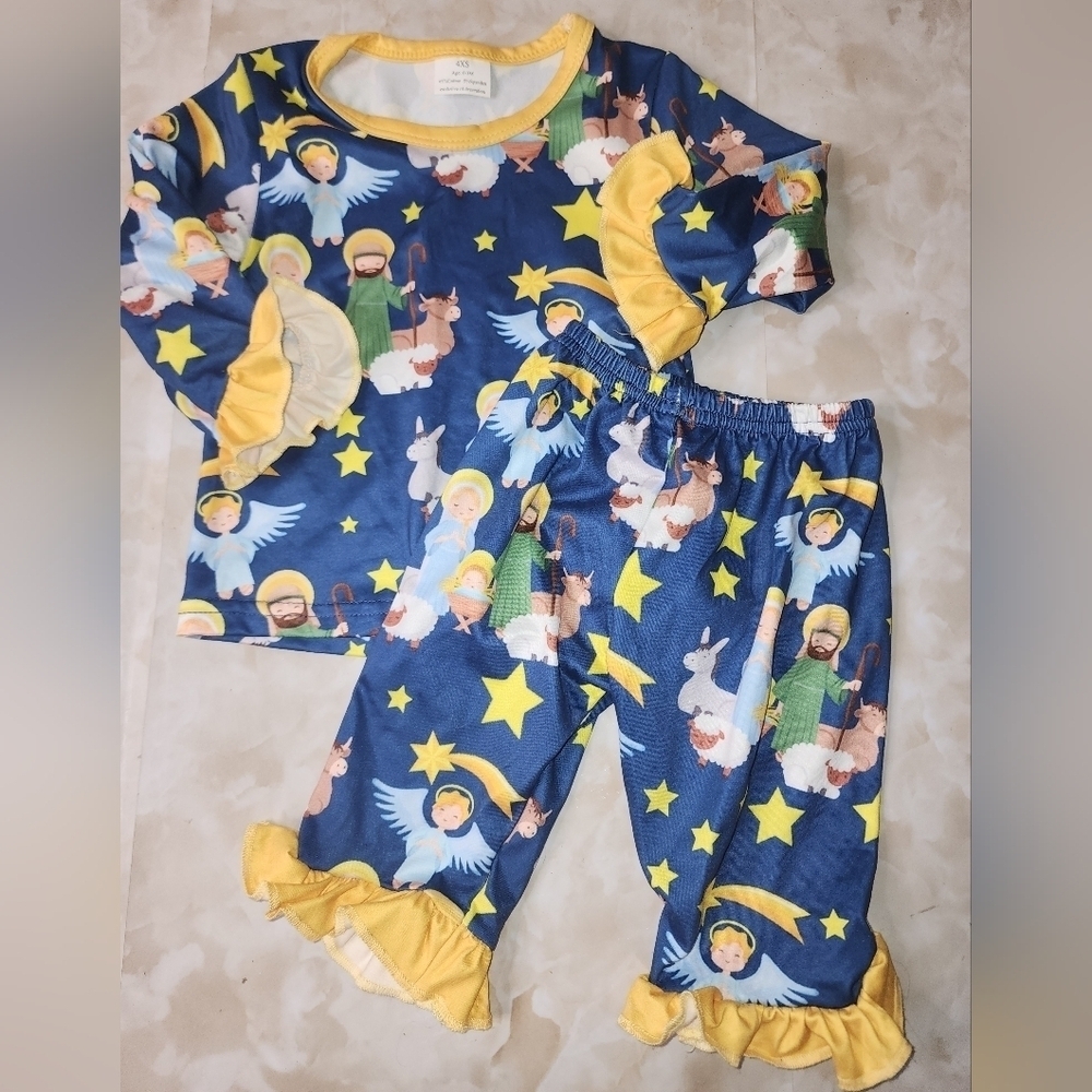 Adorable 0-3 month Christmas Outfit